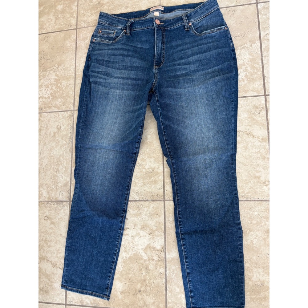 Kut‎ from the Kloth Womens Catherine Boyfried Jeans Straight Leg Mid Rise 14W